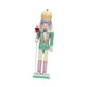 thumbnail image 2 of Cascanueces de madera Cascanueces Manualidades Escena Diseño Accesorios Regalo festivo Decoración de escritorio Cascanueces navideño para vacaciones abrigo verde, 2 of 8