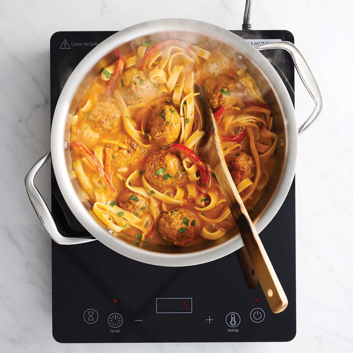 Tramontina 4 Piece Induction Compatible Stainless Steel Cookware Se