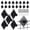 gridwall bracket-BK-30-pack, variant on Gridwall bracket BK-15-pack metal retail display accessory