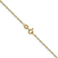 thumbnail image 3 of 14k Yellow Gold with Rhodium 1.4mm Singapore Chain, 3 of 5