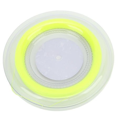 Racquet String Reel, 0.72mm Diameter Yellow Badminton String For Daily ...