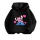 thumbnail image 3 of Conjunto de sudadera con capucha de Stitch Kawaii de marca, sudadera con capucha Later, jersey de manga larga de Sonic, conjunto de chándal para niño y niña, 3 of 5