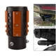thumbnail image 5 of Tubo de escape trasero de aluminio con cuello de cola universal, ajuste de tubo de escape, estilo industrial, adecuado para tubos de 38 mm a 63 mm, naranja Macarena Garganta trasera del coche, 5 of 8