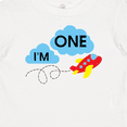 thumbnail image 4 of Inktastic I'm One Airplane 1st Birthday Boys or Girls Baby T-Shirt, 4 of 5