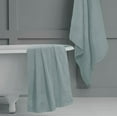 thumbnail image 4 of MALLONI HOME Premium Cotton Oversized 2 Pack Bath Sheet 35x70 - 100% Pure Cotton - Ideal for Everyday use - Ultra Soft & Highly Absorbent - Machine Washable - Jade, 4 of 7