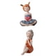 thumbnail image 1 of linda escultura,Estatuilla de resina para mujer,estatua,adorno de escritorio,Decoración del hogar Decoración de escultura de mesa coleccionable,Regalo de colección de figuras decorativas de, 1 of 8