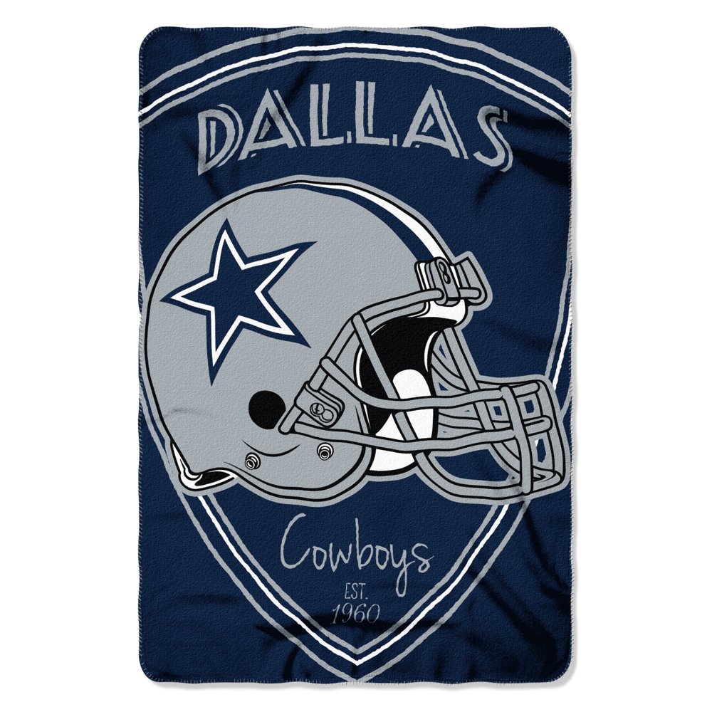 NFL Dallas Cowboys , “Shield” 40”x 60” Fleece Throw