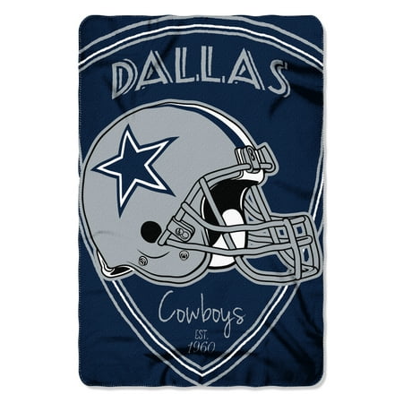 - NFL - Dallas Cowboys , “Shield” 40”x 60” Fleece Throw
