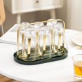 thumbnail image 3 of Cup Drying Rack with Drain Tray Cup Drain Bracket Mug Organizer Holder Multifunctional Cup Drying Hanger for Home Kitchen Cup Bottle, 3 of 10