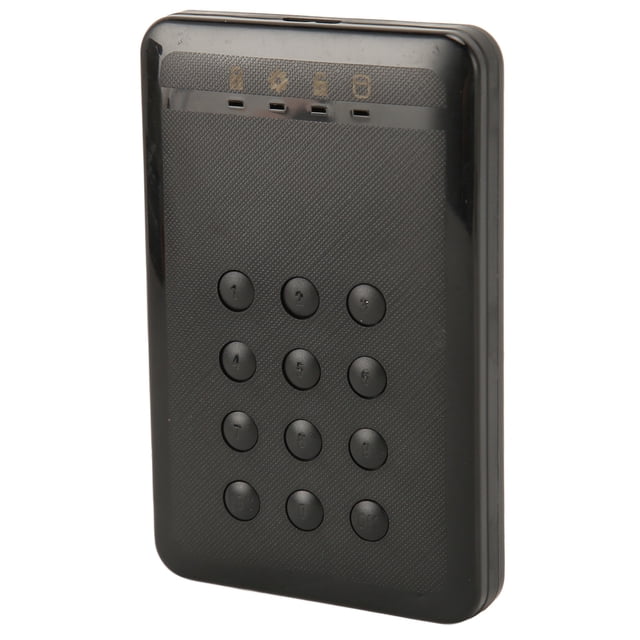 Hard Drive Enclosure, Rugged USB3.0 2.5inch Plug and Play Encrypted Hard Drive Enclosure High Speed Transfer for Laptop