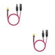 thumbnail image 1 of Ounissouiy Solar Charge Cable for Battery Pack Male Adapter Connector Female XT60 Tipo 1 2piezas, 1 of 1