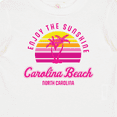 thumbnail image 4 of Inktastic Summer Enjoy the Sunshine Carolina Beach North Carolina Pink Boys or Girls Baby T-Shirt, 4 of 5