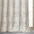 thumbnail image 5 of Sequoia Cream Faux Silk Jacquard Curtain (1 Panel), Sequoia Cream, 50W X 84L, 5 of 6
