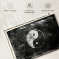 thumbnail image 6 of Elephant Stock Yin Yang Symbol Wall Art - Horizontal Canvas Wall Art - Living Room Wall Decor - Wellness Canvas - Black And Gray Decor - 36" x 24", 6 of 8