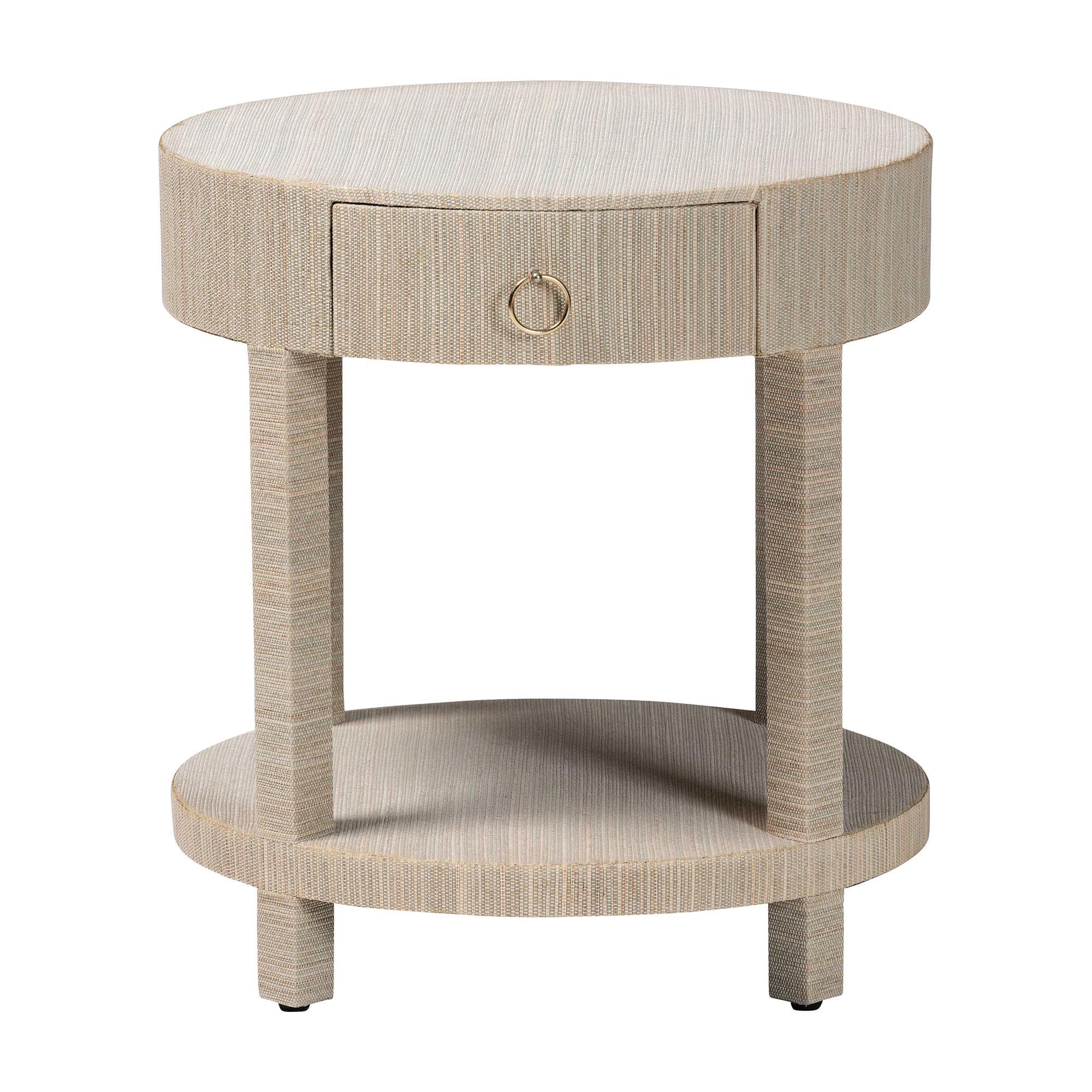 bali & pari Sadia Boho Nightstand, 1-Drawer, Natural