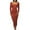 Red, variant on WRKEKC Long Sleeve Dress for Women Solid Color Fleece Lined Square Neck Bodycon Knee Length Dress with Ribbed Knit