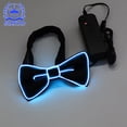 thumbnail image 3 of Pajarita luminosa LED para karaoke, bar, disfraces, accesorios, luz fría EL, accesorios luminosos, 3 of 5