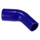 thumbnail image 1 of Ofertas Únicas 1 pieza Manguera de Silicona Azul para Coche Universal 45-60mm 1.77"-2.36" ID 102mm 4.02" Longitud 45°, 1 of 7