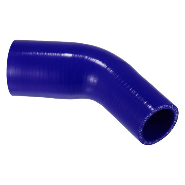 Ofertas Únicas 1 pieza Manguera de Silicona Azul para Coche Universal 45-60mm 1.77"-2.36" ID 102mm 4.02" Longitud 45°