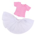 thumbnail image 1 of tops de muñecas y pettiskirt Ropa De Muñeca De Moda Tops Y Falda A Rayas Para Muñecas Blythe 1/6 Rosa Magideal tops de muñecas y pettiskirt, 1 of 7
