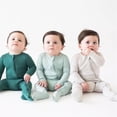 thumbnail image 5 of mgoYE Baby Boy Clothes 12-18 Months Baby Long Sleeve Romper Jumpsuit, Premium Soft One Piece Pajamas Boy Girl 2-Way Zipper Coverall Sleeper(Sky Blue,3-6 Months), 5 of 5