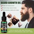 thumbnail image 3 of Fiudx Liquidación de ofertas flash El aceite para el crecimiento de la barba los hombres 30 ml suaviza la barba de rápido crecimiento y el cuidado los hombres de la barba, 3 of 7