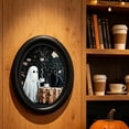 thumbnail image 6 of Framed Vintage Halloween Ghost Wall Art, Ghost Halloween Wall Decor, Ghost Art Print for Home Living Room Bedroom Office Entryway Gothic Decor, 6 of 7