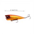 thumbnail image 3 of 6-Color Popper Minnow Hard Lure Bait,Artificial Swimbait for Freshwater Fishing,Topwater Bass Tackle Gear,Hard Plastic Fishing Supply, 3 of 6