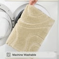 thumbnail image 3 of Ileading Bathroom Rugs Sets 4 Piece, Super Soft and Absorbent Non Slip Microfiber Toilet Bathroom Mats, 3 of 14