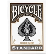 Bicycle Standard Index Black/Red, Pack of 4