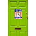 thumbnail image 2 of Caroline's Treasures BB2155DS1216 American Flag and Shiba Inu Wall or Door Hanging Prints, 12x16, multicolor, 2 of 2