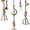 Bronze Beads Silver Decor, variant on REGALWOVEN Bells Rattan Wreath Wall Hanging - Metal Decorative Hanging Bells with Natural Twig Garland Bronze 6.3"L x 6.3"W x 11.8"H