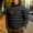 Black, variant on Men's Solid Color Outdoor Climb Sport Run Pocket Zipper Long Sleeved Jackets Army Green XXXL