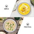 thumbnail image 6 of jojofuny White Enamel Vegetable Bowl 20x20x6cm Multi-Purpose Round Shape Kitchen Serving Dish 1 Pack, 6 of 8
