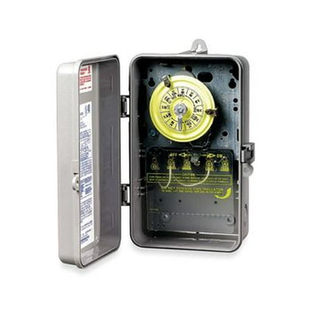 - Intermatic T104P Plastic Enclosure 208-277V DPST Multi Use Timer