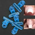 thumbnail image 2 of Peahefy Plastic Clips,Clips,5pcs 4 Colors C Curve Nail Extension Clips Multi-functional Plastic Nail Art Accessories, 2 of 8