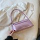 thumbnail image 5 of Bolso de mujer moda elegante brillante solapa verano monederos bolso de axila (rosa), 5 of 6