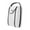 White, variant on lacooooppia Golf Shoe Bag PU Leather Zipper Shoe Carrier Portable Travel Organizer Storage Case Handheld Tote Suitable for Men Women Packing Luggage Traveling Gear Gray