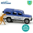 thumbnail image 5 of Breyer Horses Farms Land Rover and Tag-a-Long Trailer and Horses Playset | Die Cast Land Rover | 3.25” H x 10.5” L x 2.5” D | 2 Stablemates Horses Included | 1:32 Scale | Model #59216, Multi, 5 of 7