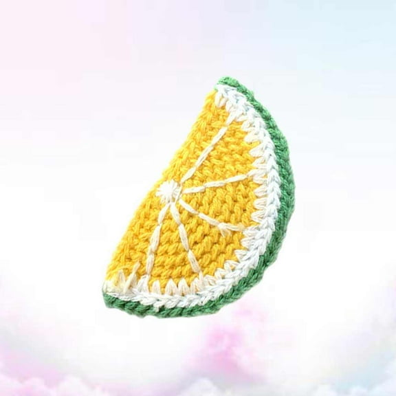 OFFIGAM Hair Accessories for Girls Lemon Shaped 1Pack