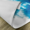 thumbnail image 5 of Ambesonne Blue White Place Mats Set of 4, Abstract Cloud Swirl, Standard Size, Blue White, 5 of 6