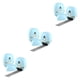 thumbnail image 3 of Seitruly Paquete Identidad Rodillo Protector Universal Privacidad Información Código desordenado Cobertura Protectora Sobre Azul Type1 NO1, 3 of 6