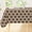 Brown, variant on Verolix Square Tablecloth 60 x 60 Inch, Black White Moroccan Geometric Table Cover, Waterproof Polyester Fabric, Washable Wrinkle Resistant Table Cloth for Dining Kitchen Indoor Outdoor