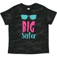 thumbnail image 3 of Inktastic Big Sister, Older Sister, Sunglasses, Sibling Girls Toddler T-Shirt, 3 of 5