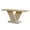 Imitative Oak | 66" Console Table, variant on GZXS 47" Rectangular Coffee Table, Modern Wood Accent Center Table for Living Room, Home Office, Easy Assembly, Walnut