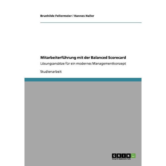 Mitarbeiterfuhrung Mit Der Balanced Scorecard