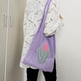 thumbnail image 7 of Kukuzhu Fairy Tote Bag Aesthetic Tote Bag Y2k Bag Tote Bag Aesthetic Y2k Crochet Tote Bag Aesthetic, 7 of 7