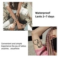 thumbnail image 3 of 4pcs Halloween Fun: Get Ready for the Party with Waterproof & Durable Temporary Tattoos!, 3 of 4