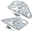 thumbnail image 3 of GELUOXI Rear Left Right Window Regulator for Hyundai Genesis Sedan 3.8L V6 4.6L 5.0L V8 2009-14 2Pcs, 3 of 9
