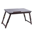 thumbnail image 7 of BirdRock Home Bamboo Laptop Lap Tray with Adjustable Legs - Walnut, 7 of 7